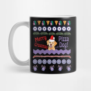 Pizza Dog Santa - Ugly Sweater X Mug